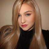 Lace front blonde wig hair wigs style